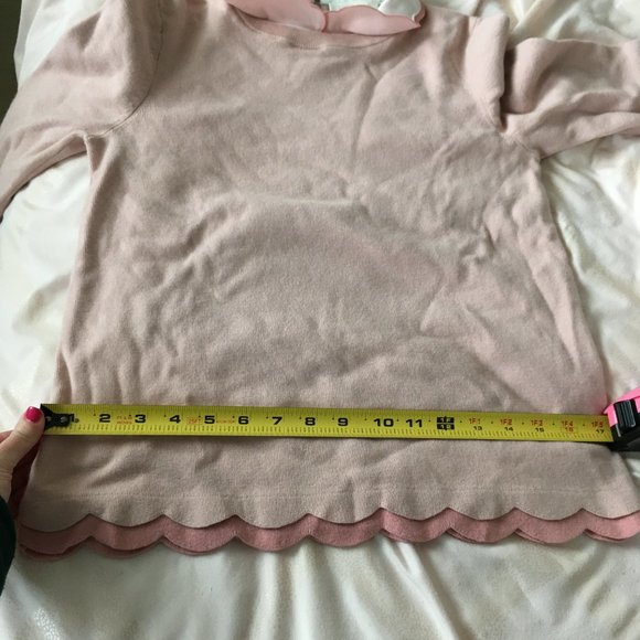 Ted Baker Lheo Scallop Detail Layered Sweater light pink size 1 *PLEASE READ* - Picture 15 of 16